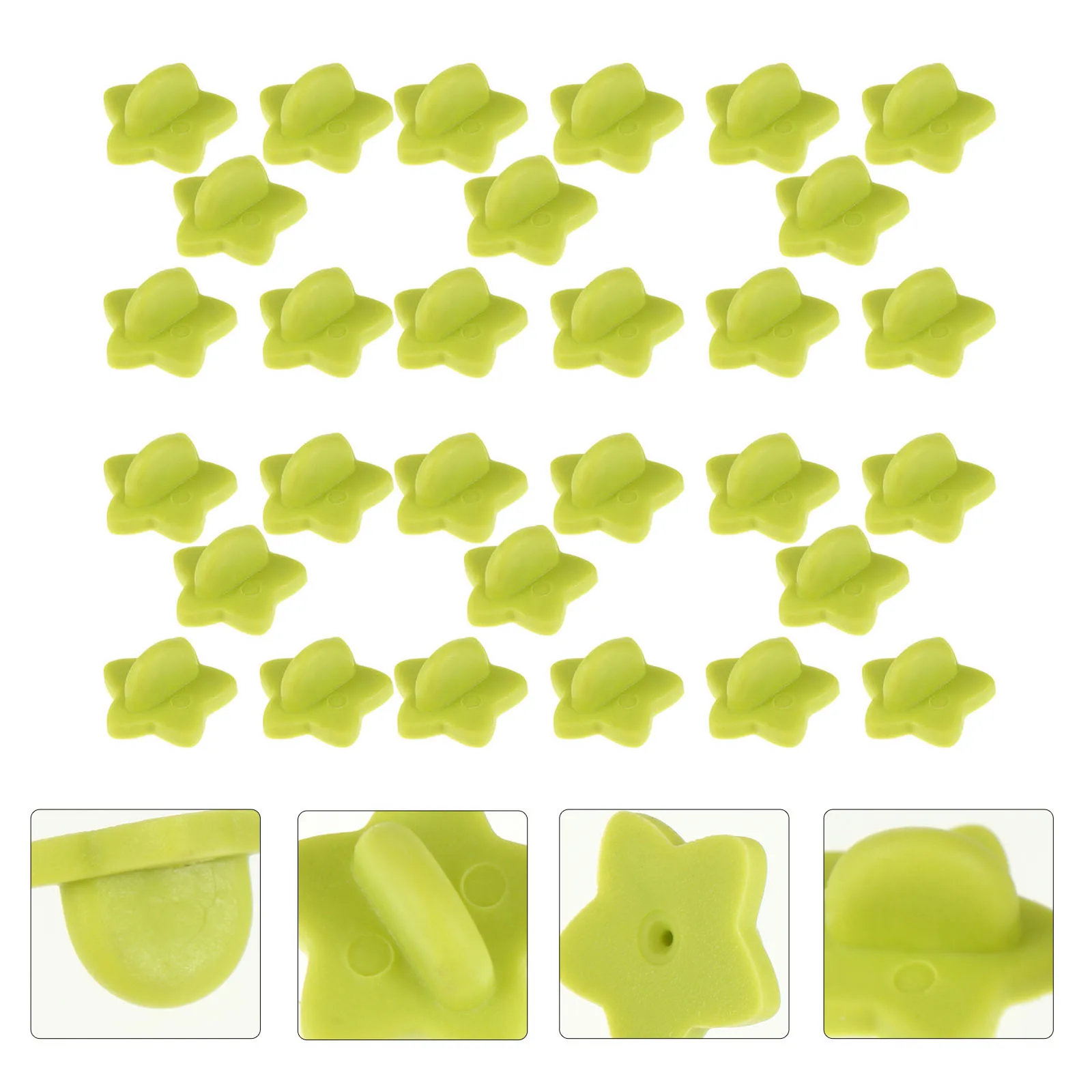 

100pcs Lightweight Durable Brooch For Diy Jewelry Making Craft Projects Brooch Keepers Breastpin Backs Badges Backing Clasp