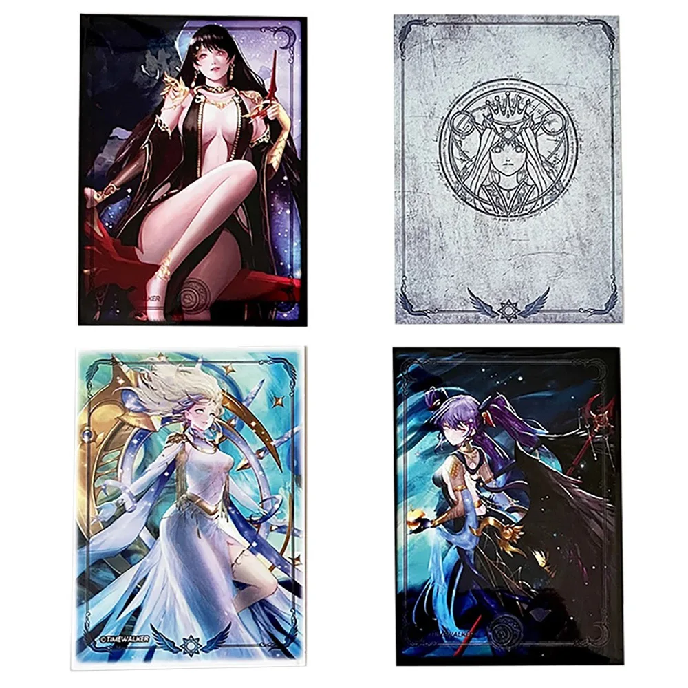 

100Pieces/Lot 66x91mm Goddess Phoebe Eris Lie Card Sleeves Board Game Cards Protector Shields for MGT PKM Magical Gathering