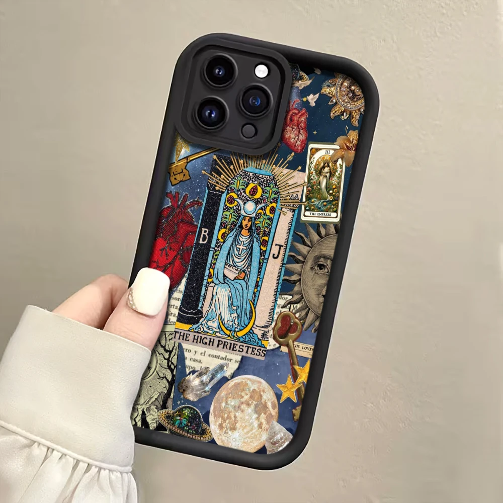 Die Priest Tarot Collage Strap Rope Handyhülle für Samsung Galaxy Note 20 Ultra S25 S26 Plus S24 S23 FE S23 S24 S25 Ultra Cover – Detail 5