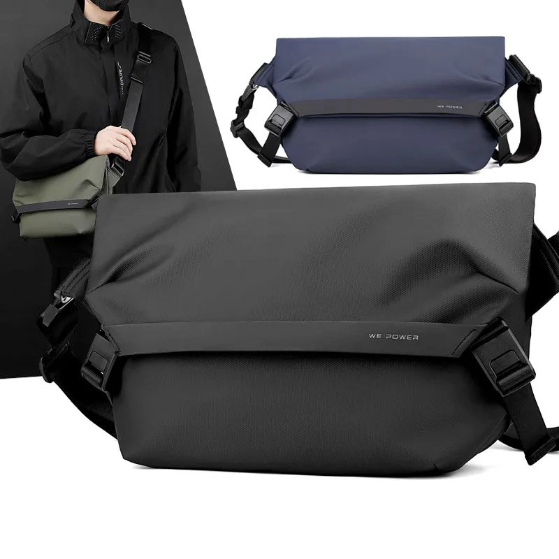 

TOP Nylon Waterproof Chest Bag Outdoor Lightweight Crossbody Shoulder Sling Pack Large Capacity Summer Messengers Bag
