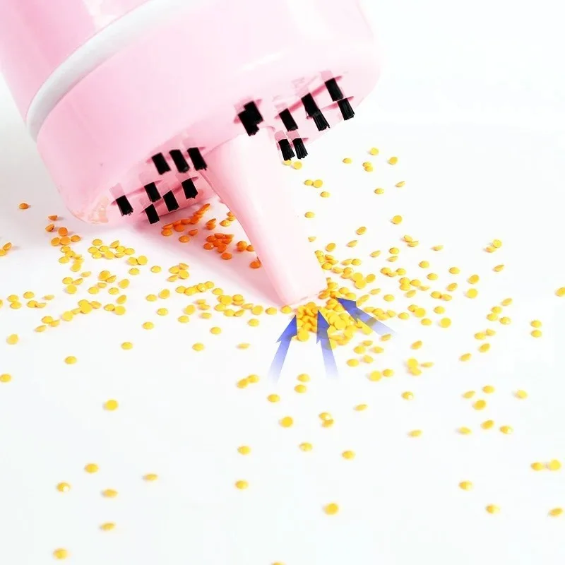 Portable Silent Mini Desktop Vacuum Cleaner for Keyboard Dust, Exquisite Gift for Home Office and Study Use