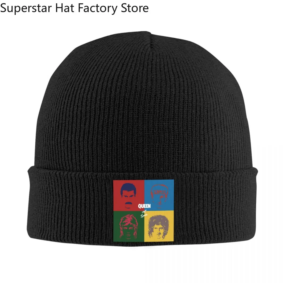 Queens Hats Autumn Winter Beanie Street Freddies Mercurys Band Caps Female Male Acrylic Skullcap