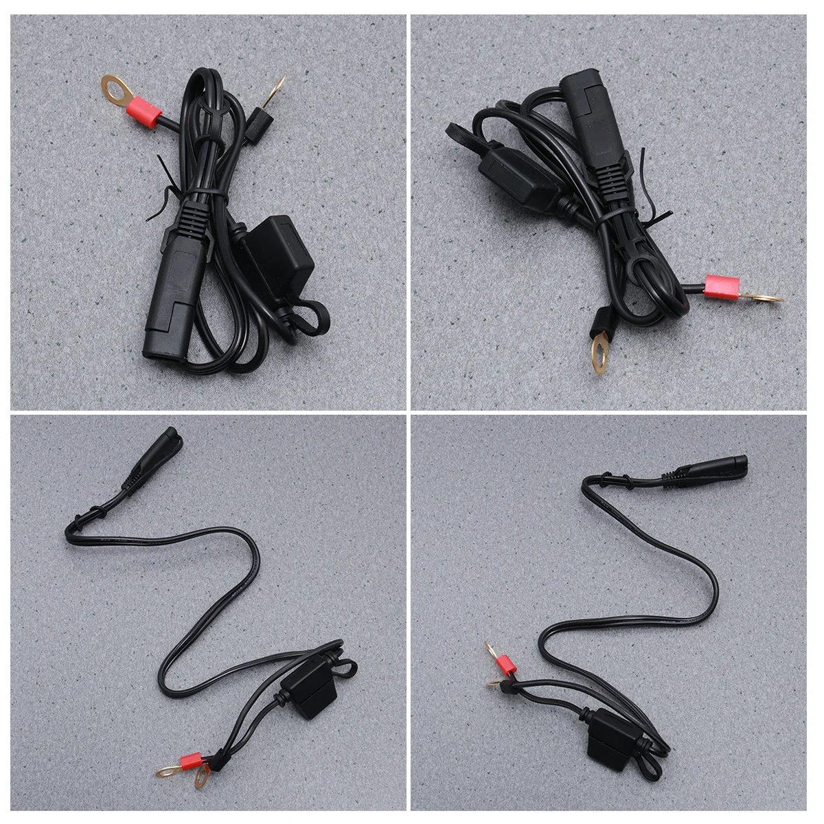 

Sae Round Terminal Motorcycle Cable Heavy Duty Solar Panel Extension Cable for Vehicle Marine Rv Truck Applications