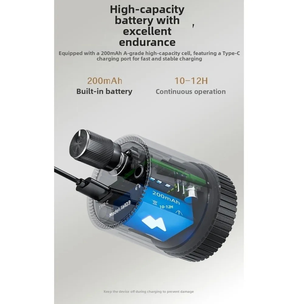 High Sensitive Water Leak Detector Compact Practical Multi-functional Sound Detector Accuracy Quickly Located