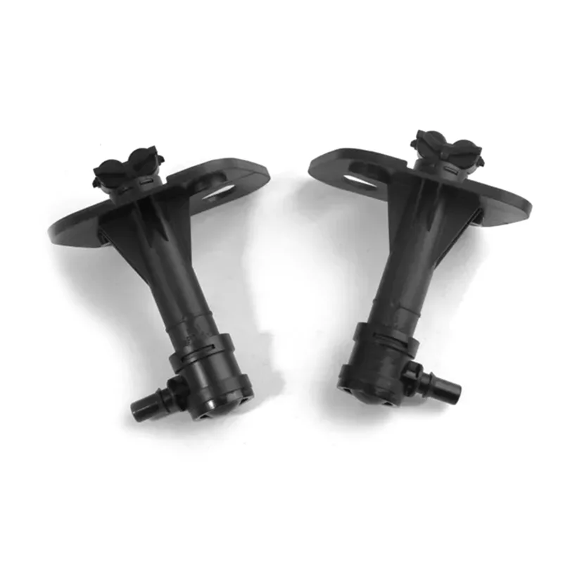 

1 Pair Headlight Washer Nozzle Set Cylinder Spray Nozzle Jet For Q7 2016-2018 Lift 4M0955101A 4M0955102A