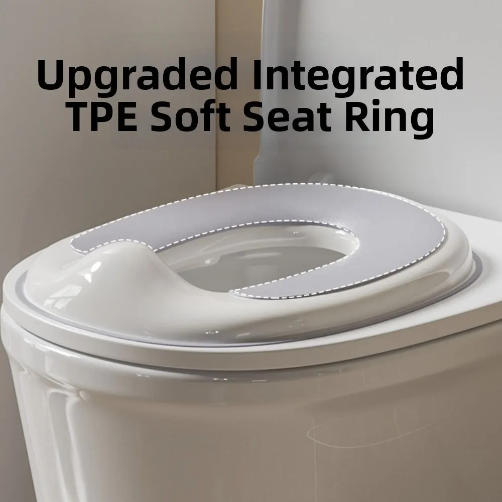 Splash Proof Design Children's Toilet Seat Toilet Training Hanging Baby Potty Training Toilet Seat Non-Slip Portable Toilet Seat