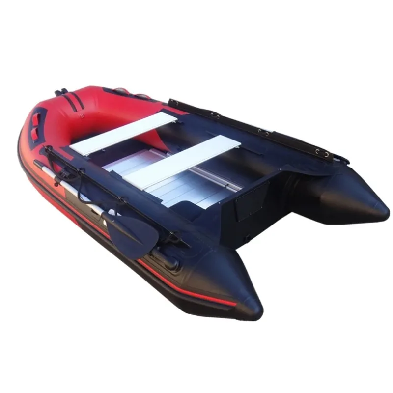 Marine Grade 1.2 Mm PVC Inflatable Fishing Sport Boats With Paddles And Pump