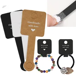 50pcs jewelry card set, paper necklace/hair accessory display label card, jewelry display card