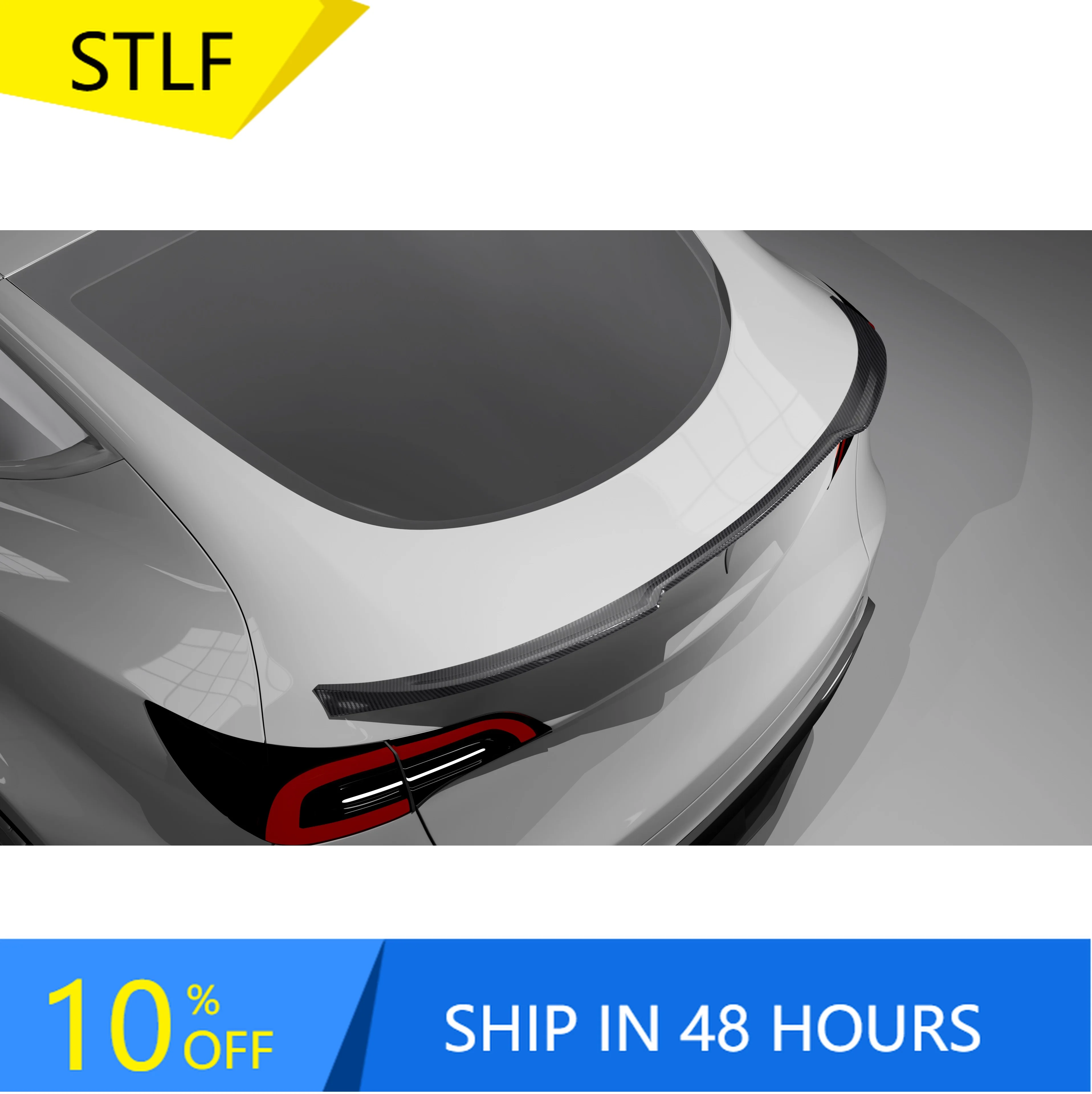 

STLFGood Price Tuning Upgrades Not Easy to Rust Carbon Fibre Auto Tail Fin for Mercedess-Benzs