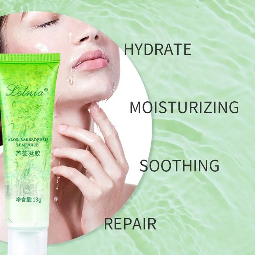 Natural Aloe Gel Moisturizing Removal Acne Sun Repair Skin Aloe Acne Gel Plant Extracts Skin Care Cream Sleep Mask