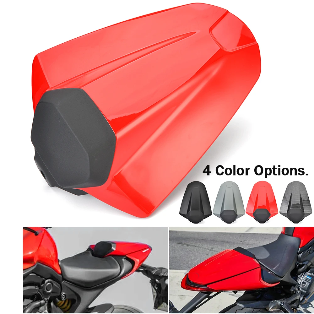 For Ducati Monster 950 937 Rear Seat Cover Cowl Passenger Pillion Monster950 Motorcycle Tail Fairing Cowl Cover 2021 2022 2023