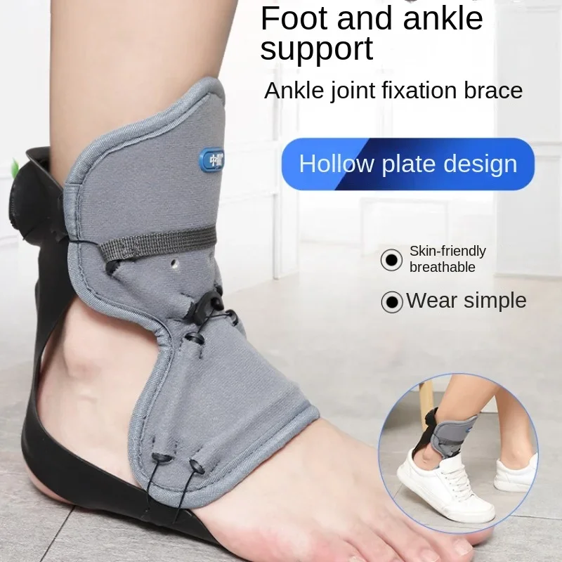 Foot Drop Orthotics, Corrective Shoes for Varus and Valgus, Stroke Hemiplegia Rehabilitation Ankle Braces, Ankle Joint Fixator