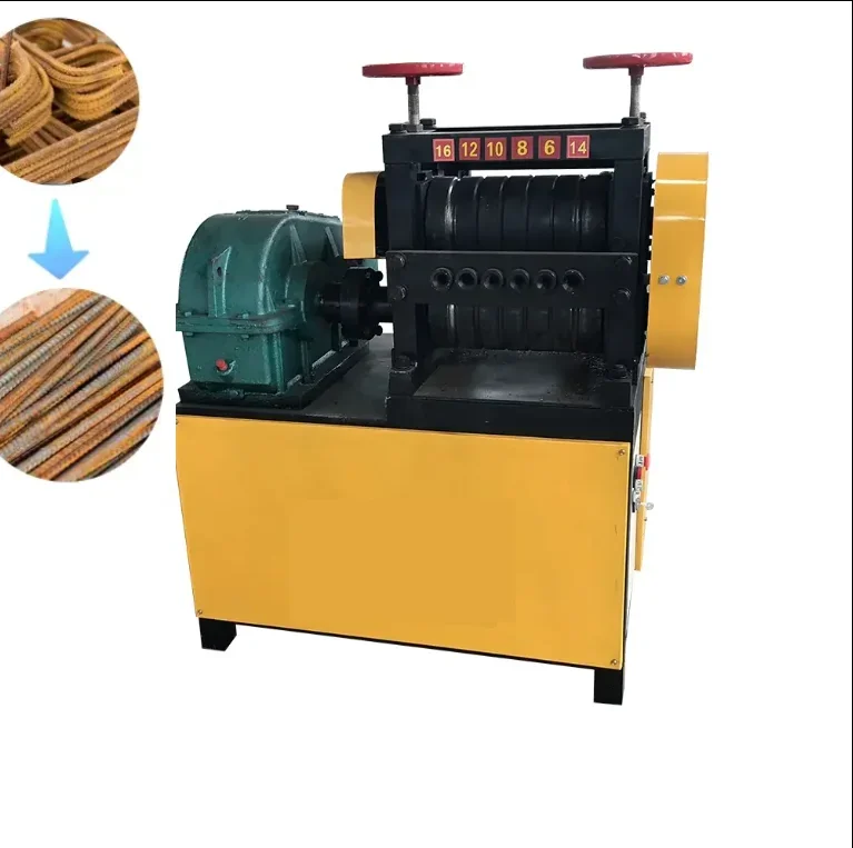 Factory Supply Rebar Straightening Machine Steel Bar Straightening Machine Metal Bar Straightener Machine