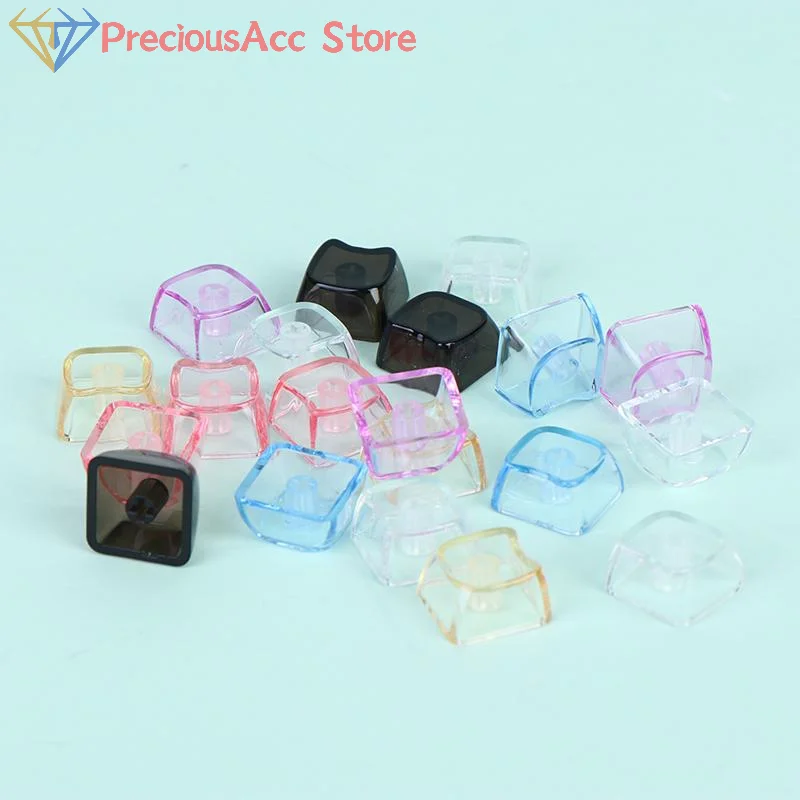 10/20pcs PBT Blank Keycaps Cat Shape 1U MAO Profile DIY Key Set for MX Switch Mechanical Keyboard Custom Decor Replacement