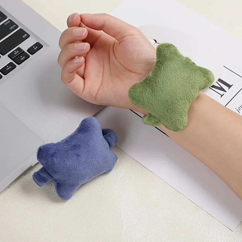 1pc Mouse Pad Wrist Rest Small Pillow Human Keyboard Anti-wear Hand Rest Female Office Desktop Prevention Mouse Wrist Rest