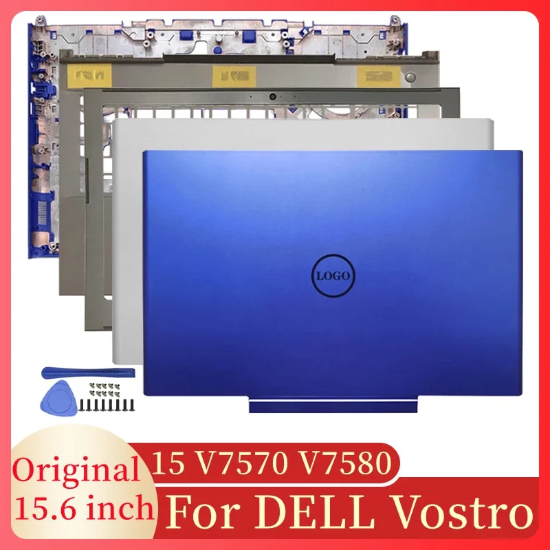 

NEW Laptops Case For DELL Vostro 15 V7570 V7580 Laptop Screen LCD Back Cover/Front Bezel/Palmrest/Bottom Case Laptop Accessories
