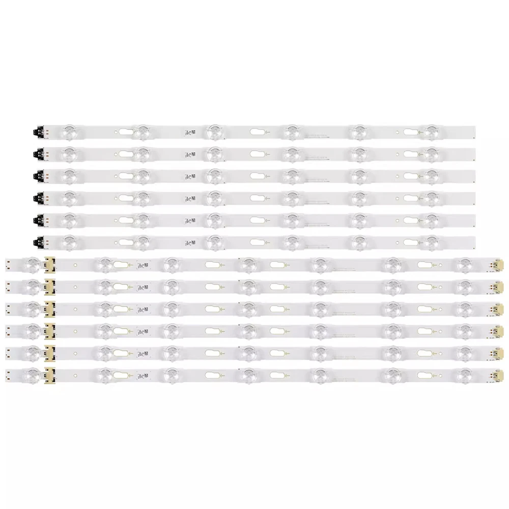 แถบไฟ LED 12/24ชิ้นสำหรับซัมซุง V6DU-500DCA-R UE50KU700 UE50HU6000K UN50MU6100 UE50MU6120 UE50KU6072 UE50KU6079 UE50KU6000