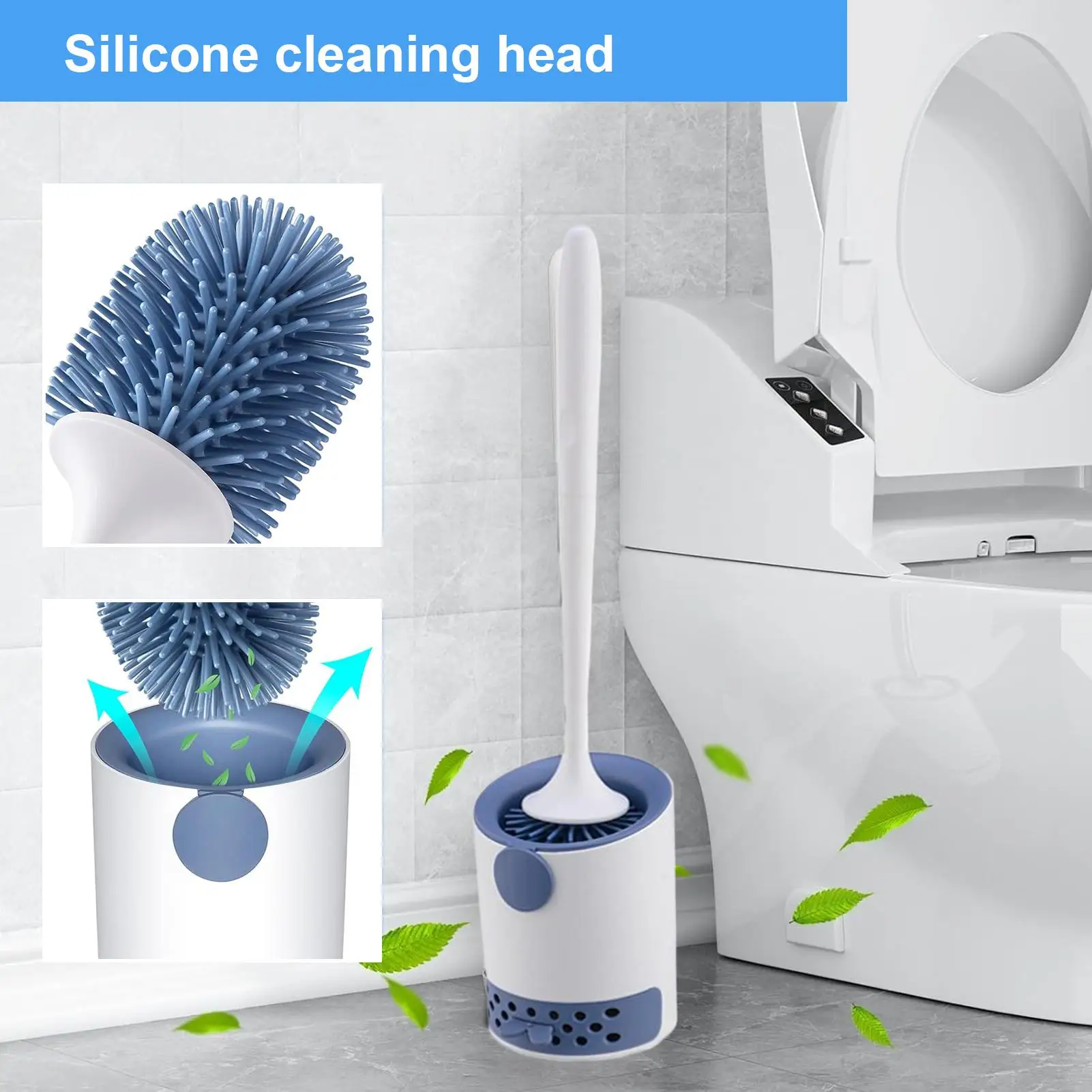 

Щетка для унитаза, щетка для мытья унитаза для ванной комнаты и держатель, настенное крепление, чистящие средства для дома, магазина, офиса, общежития, душа