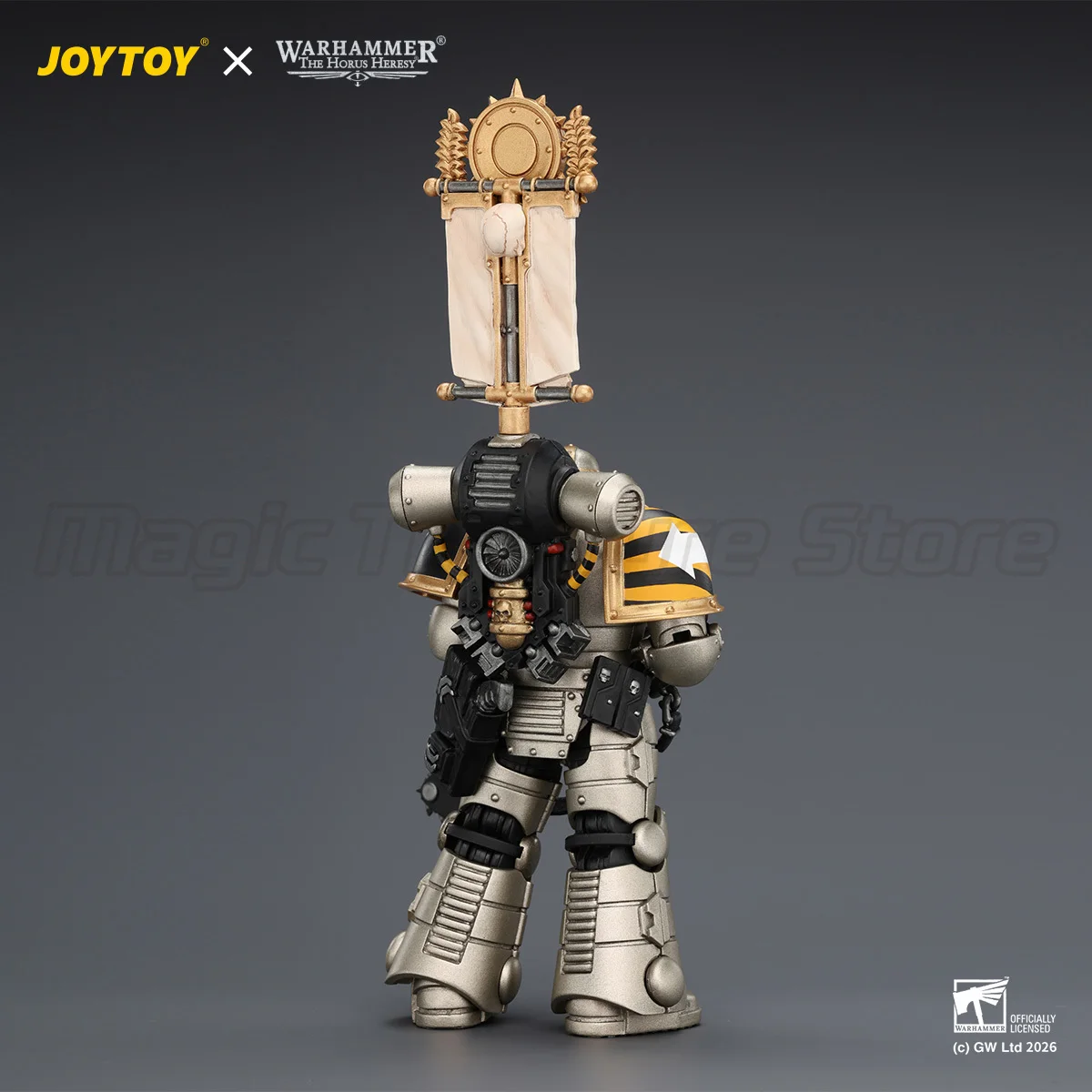 【MT】Pre-sale JOYTOY Warhammer 40K The Horus Heresy Iron Warriors Mkll Tactical Sergeant Legionary1 2 3 1/18 Scale Action Figure view 2