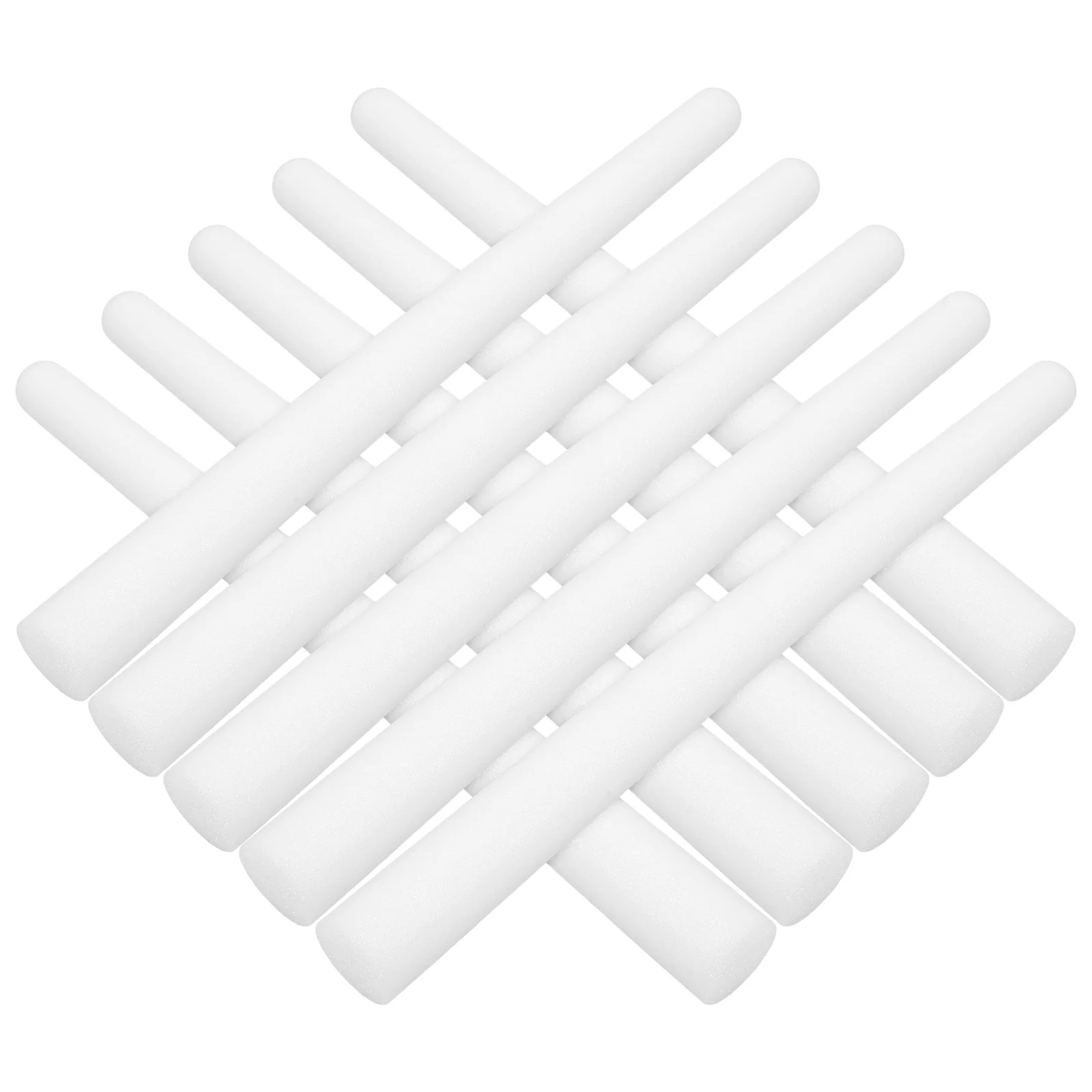 

10pcs Pearl Cotton Tube Reinforced Foam Rod for Oil Painting Calligraphy Mural Packaging Delivery Multi-Use Packing Liner