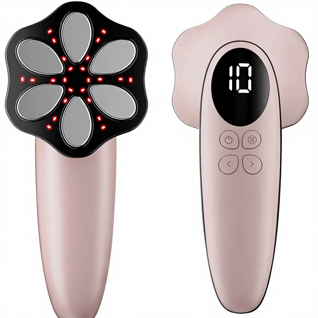 

Body Massage Device Anti-Lipodema Handheld Massager Proven Effectiveness 6 Massage Heads Leg Musical Function