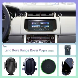 For Land Rover Range Rover Vogue 2013 2014-2017 Car Phone Holder Wireless Charging Magnetic Phone Holder Car Magsafe Support
