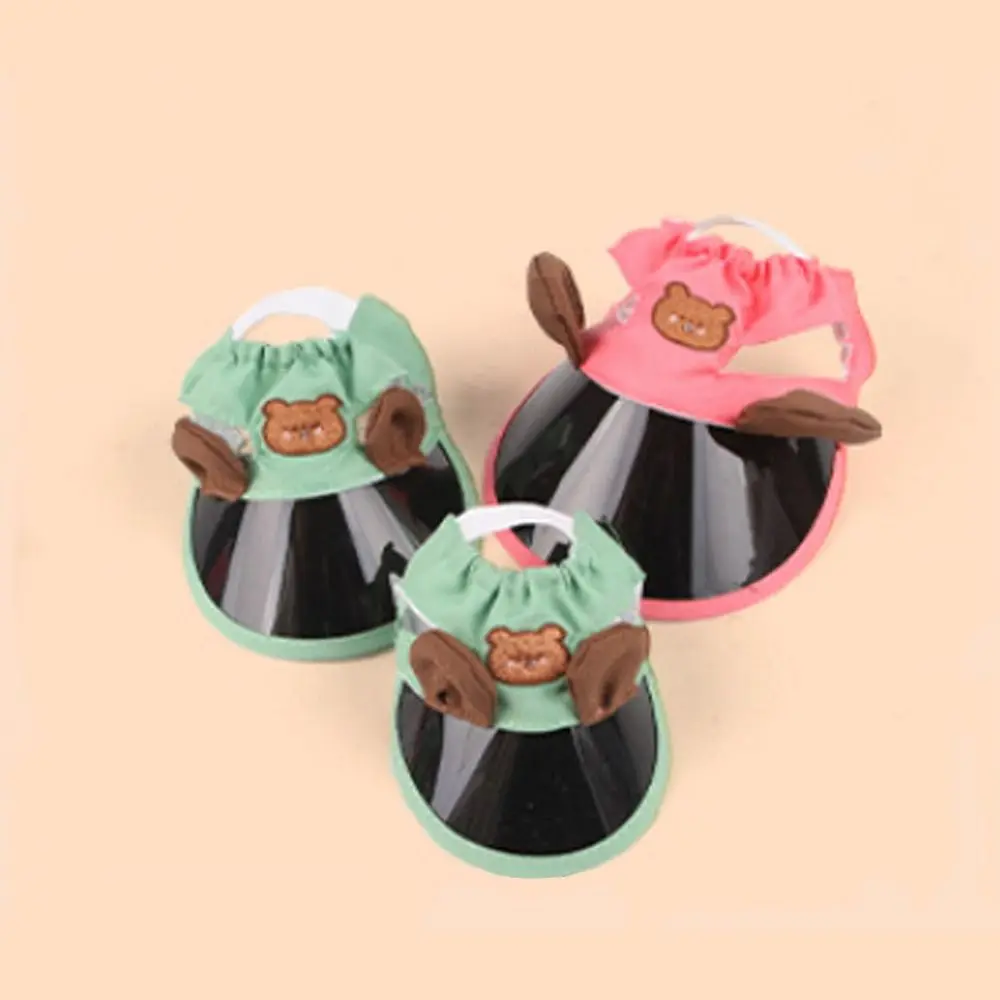 

Pet Outdoor Supplies With Ear Holes Dog Sunscreen Hat Cute Adjustable Dog Fisherman Hat Colorful Pet Summer Cap Rabbit