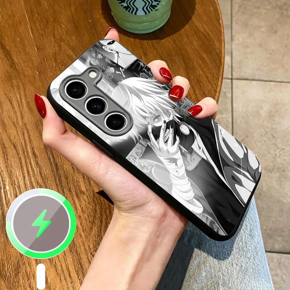 Hot Tokyo Ghoul classic anime poster Phone Case For Samsung S26 S25 S24 S23 S22 S21 Plus Ultra Fold A Glass Magnetic Case view 2