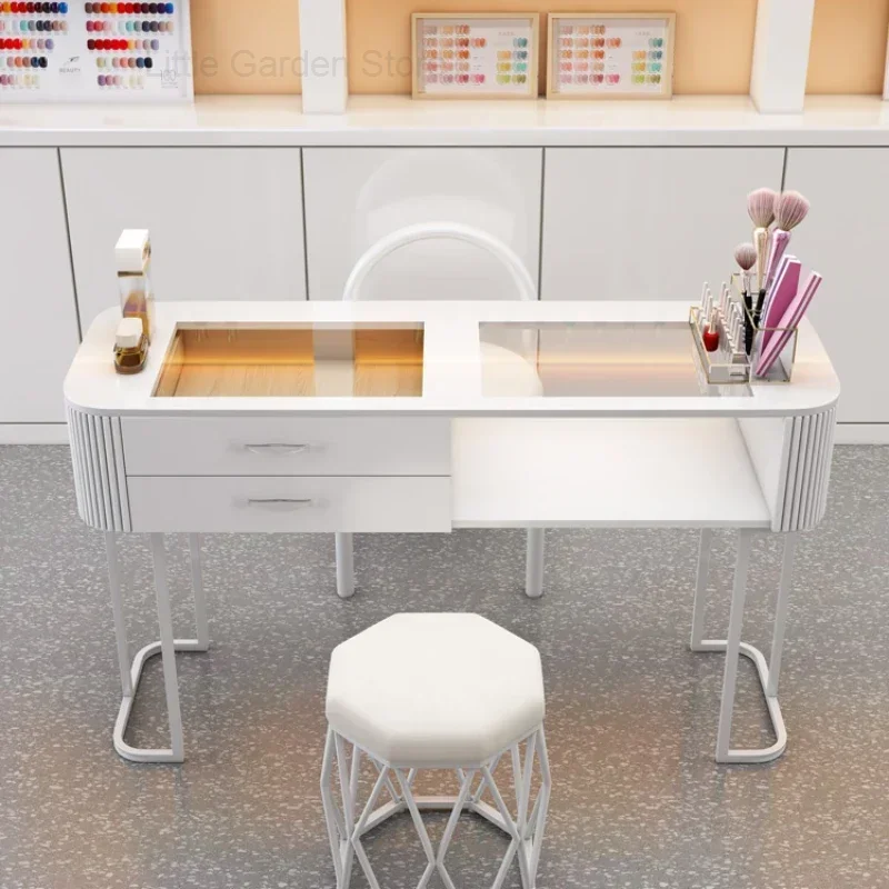 Nail Desk Dressing Manicure Table Professional Beauty Designer Manicure Table Office Makeup Schmincktisch Salon Equipment