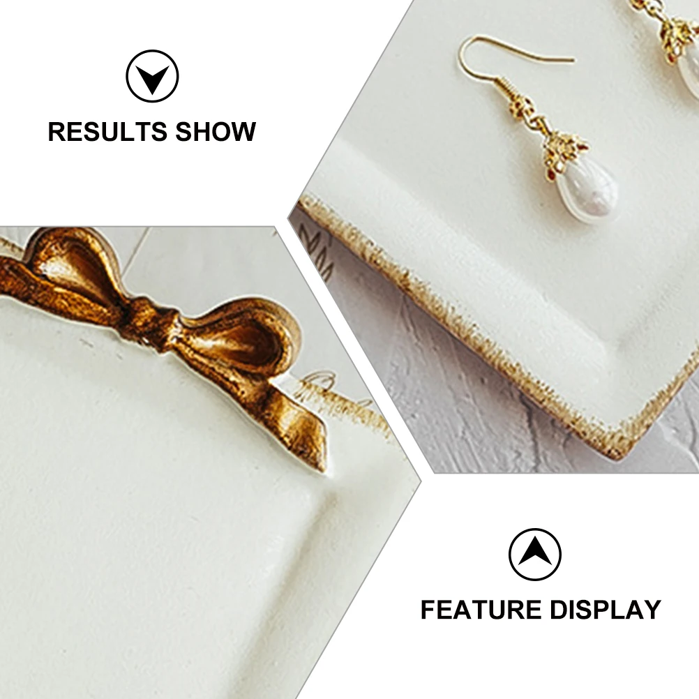 

Photography Ornaments Jewelry Decorative Tray Resin Earring Necklace Desktop Prop Mother