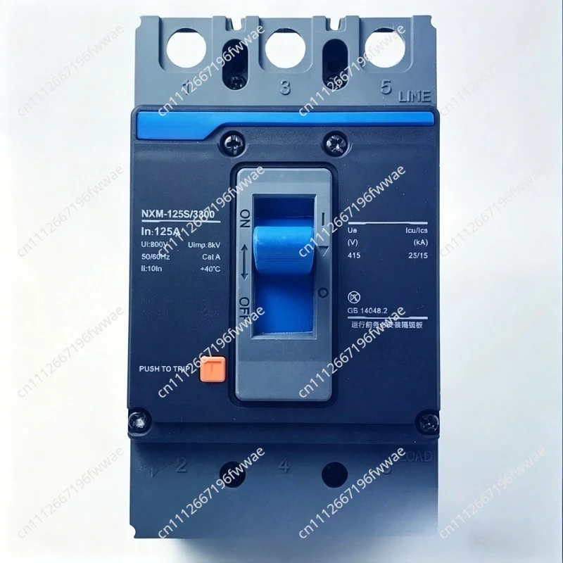 Suitable for NXM-125S/3300 125A 100A 80A Thermomagnetic Molded Case Circuit Breaker
