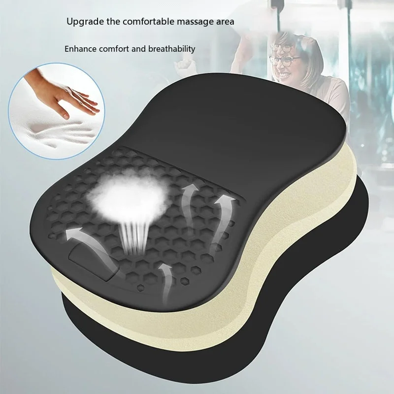 Silikon-Handgelenkauflage mit ergonomischem Neigungsdesign, 10 Farben, rutschfeste Schreibtischunterlage für Büro und Gaming. – Detail 5