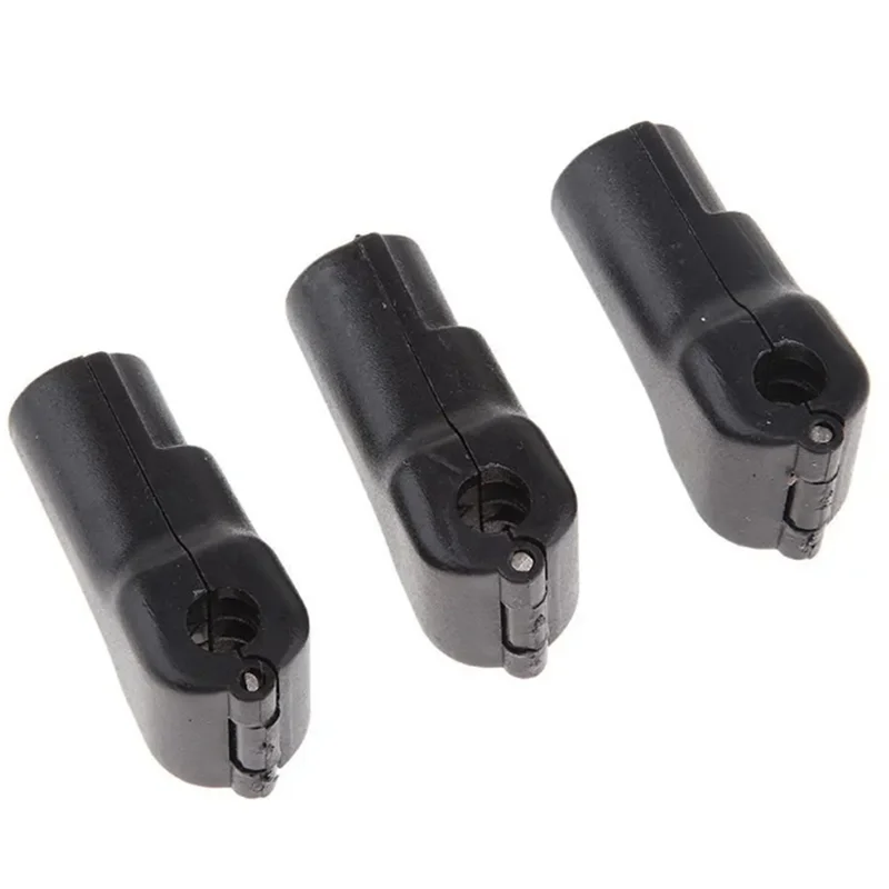 A95I-100 pezzi Gancio di arresto Blocco di sicurezza Lucchetto Blocco antifurto Nero