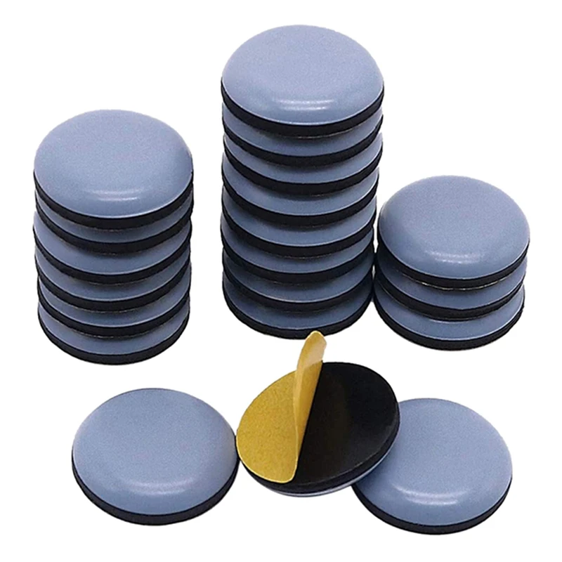 Almohadillas deslizantes para muebles, bloque deslizante para mesa, silla, alfombrilla para patas, Protector de suelo para alfombra de madera dura, PTFE, 4/8 piezas