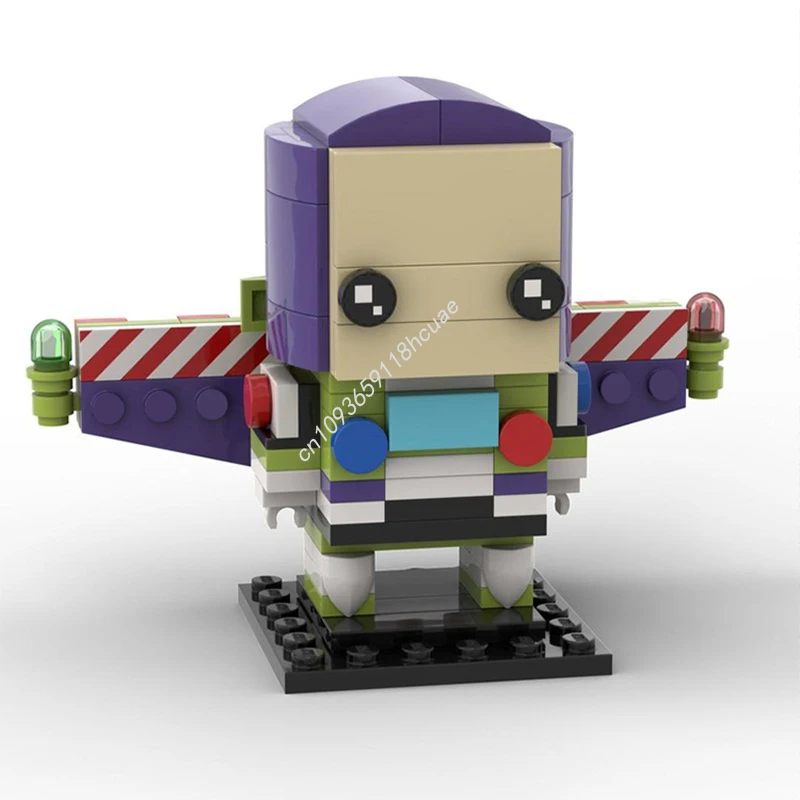 

169 шт. MOC Toyes Story Buzzss Lightyearss Brickheadz строительные блоки Рождественский подарок украшение дома DIY интерьерная витрина