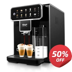 Home and office coffee grinder high pressure steam milk frother Italy Espresso maker All-in-one automatic coffee machine