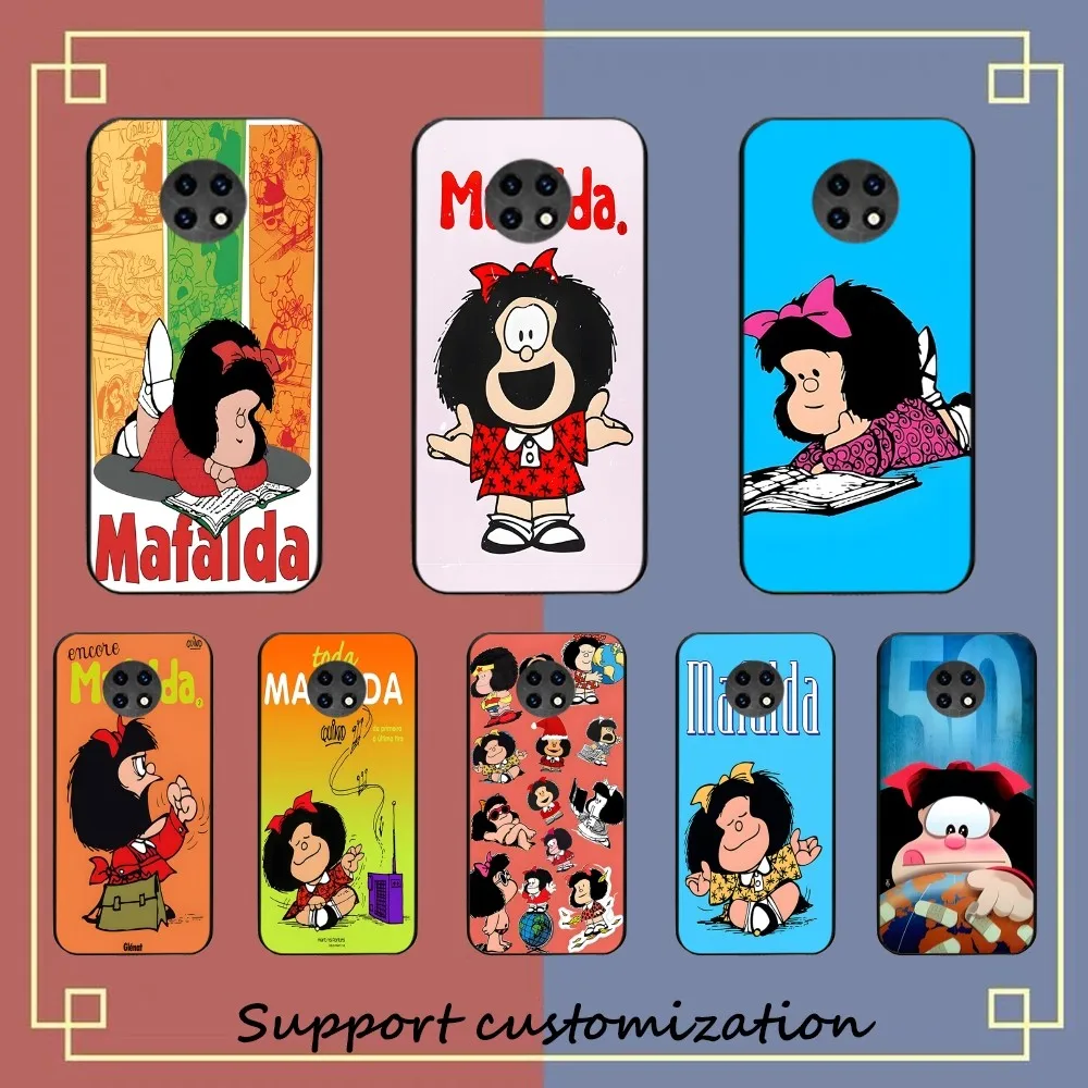 

M-Mafalda M-Mobile Phone Case For Redmi Note 4 X 5 A 6 7 8 T 9 9S 10 11 11S 11Epro Poco M3 Pro