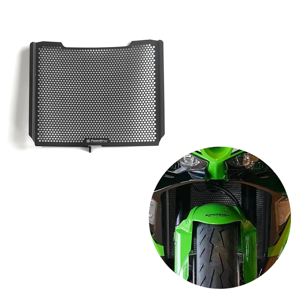 

Motorcycle Radiator Core Guards Grille Cover Protection Fit for Kawaskai ZX6R 2013-2025