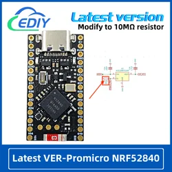 Promicro NRF52840 Alternative Development Board Compatible Nice! Nano High-performance Low-power Wireless SoC Chip