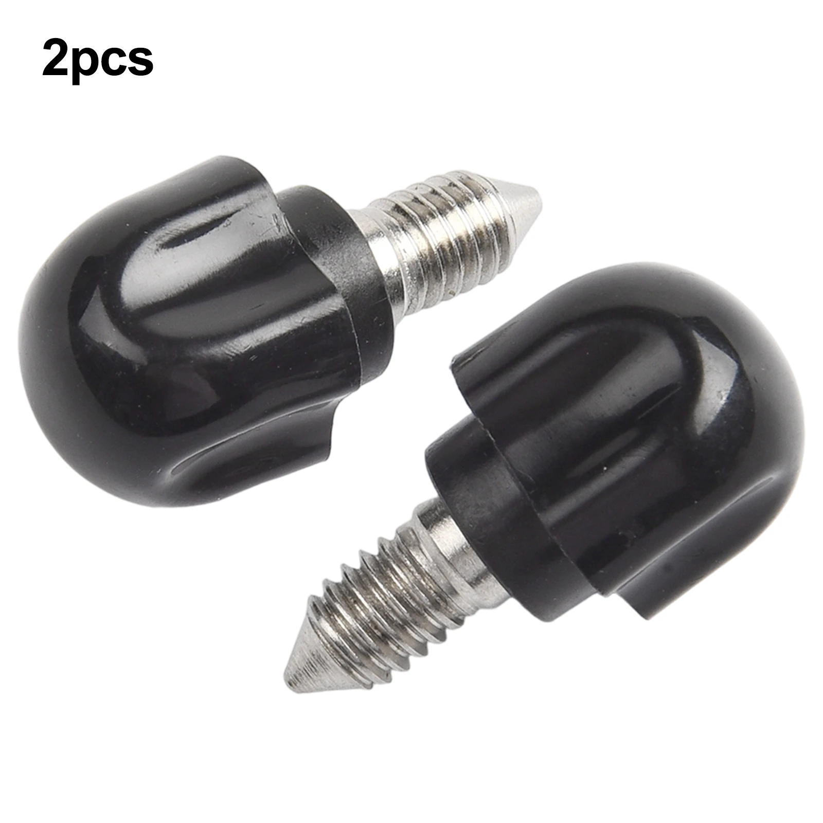 2PCS Black Plastic Screw Knob For Mixer Repair Parts Compatible With Kitchen Stationary Spiral Appliance Replacement Components