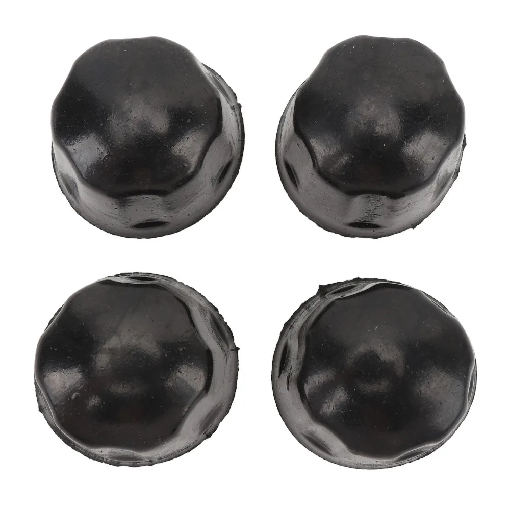4Pcs Durable Rubber Wheel Dust Cover Universal Fit Dust Protection Design ATV Wheel Protector Go-Kart Rim Covers For ATV