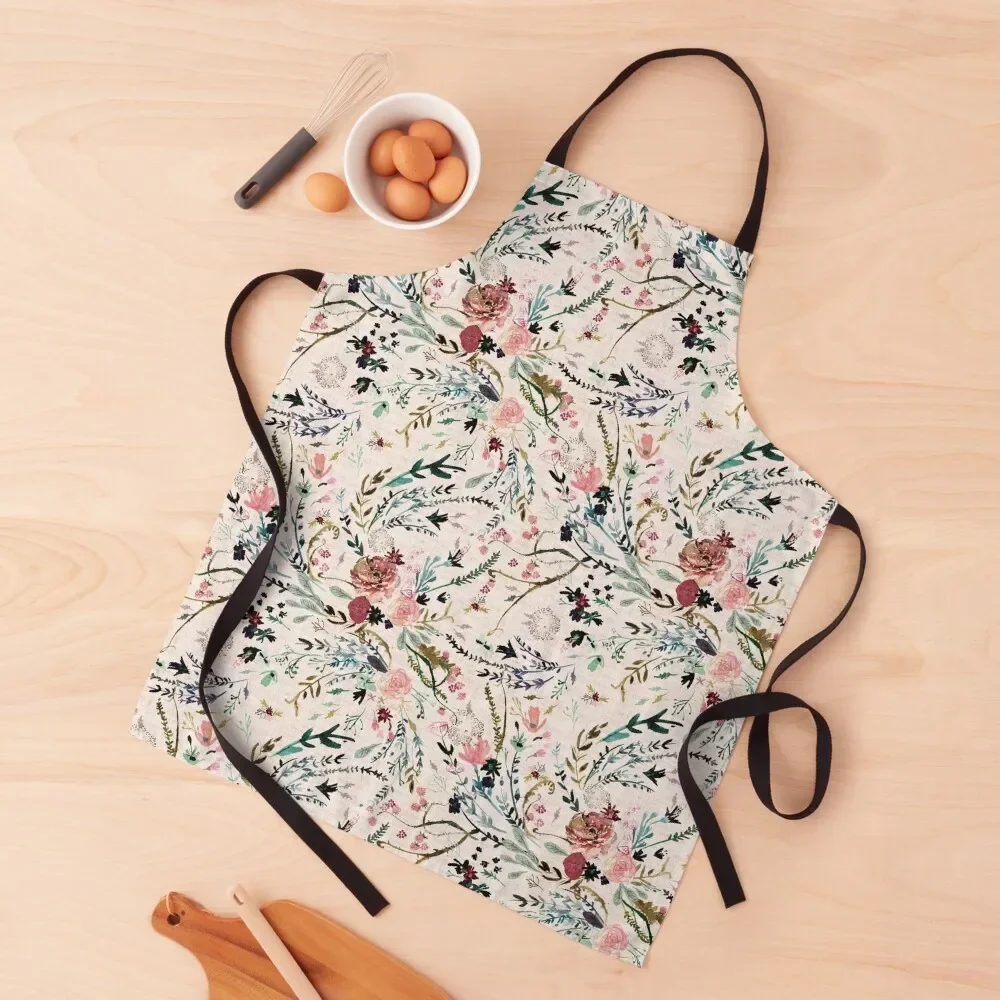 

Fable Floral Apron Woman Work Kitchen New 2022 Year Apron