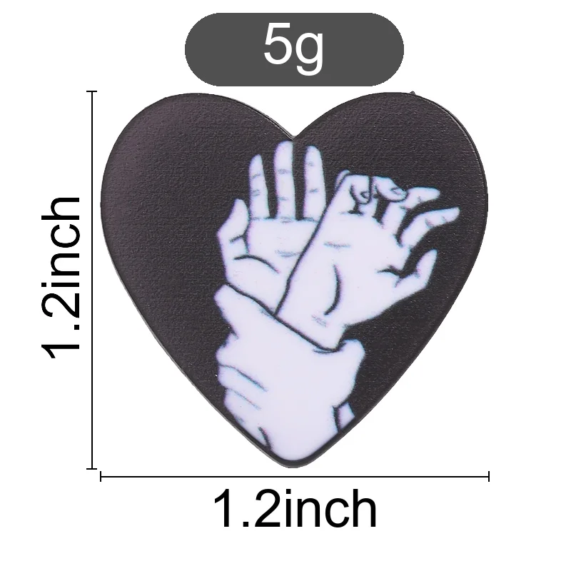 Skeleton Hands Heart Pumpkin Enamel Badge Halloween Skeleton Lapel Pins For Backpack Jacket Dark Decor Gift