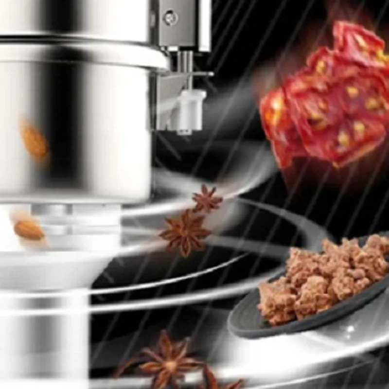 Electric Stainless Steel Small Salt Coffee Bean Grinder Pepper Professional Mill Moulin for Home Use