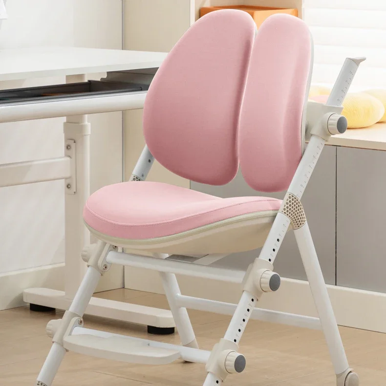 School Furniture Child Stool Chair Designer Safety Seats Student Kids Girl Study Growing Children Design Chaise Enfant Room