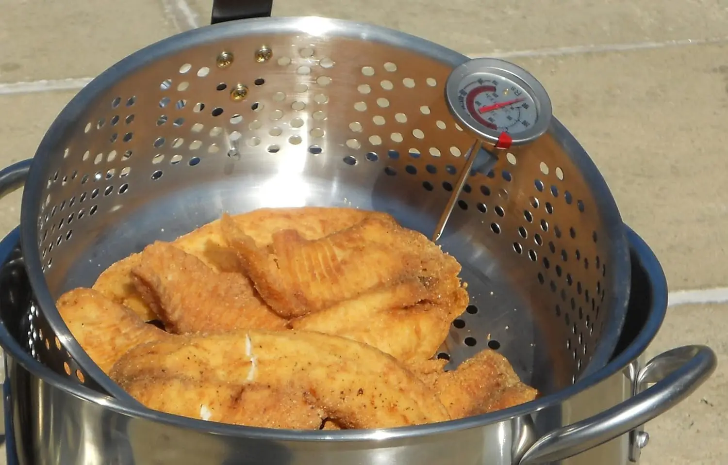 

KK2S 9 Quart Stainless Steel Deep Fryer Pan with Lid and Basket