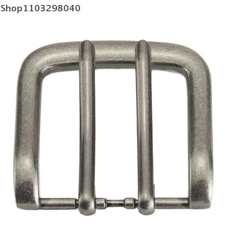 1 Piece 40 Mm Metal Belt Buckle With Double Pin And End Bar– High-Quality Component Compatible With 37 Mm To 39 Mm Leather Belts