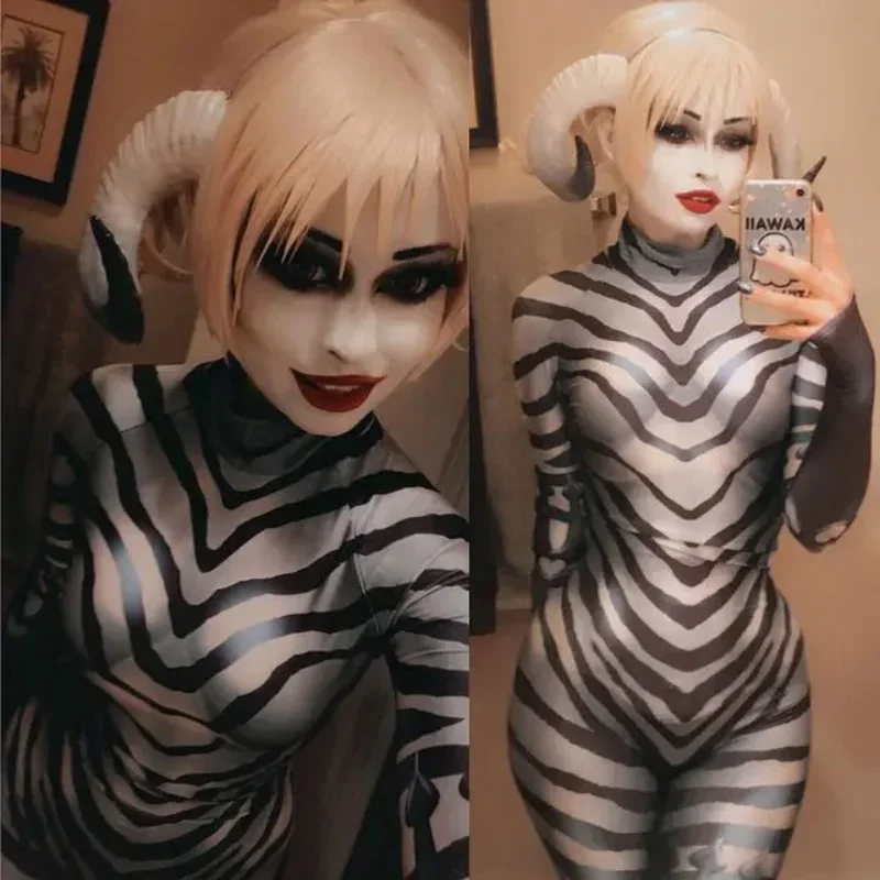 Cosbao Halloween Catherine Succubus Cosplay Kostuum Zentai Bodysuit Pak Jumpsuits Meisjes Vrouw Volwassenen Kinderen