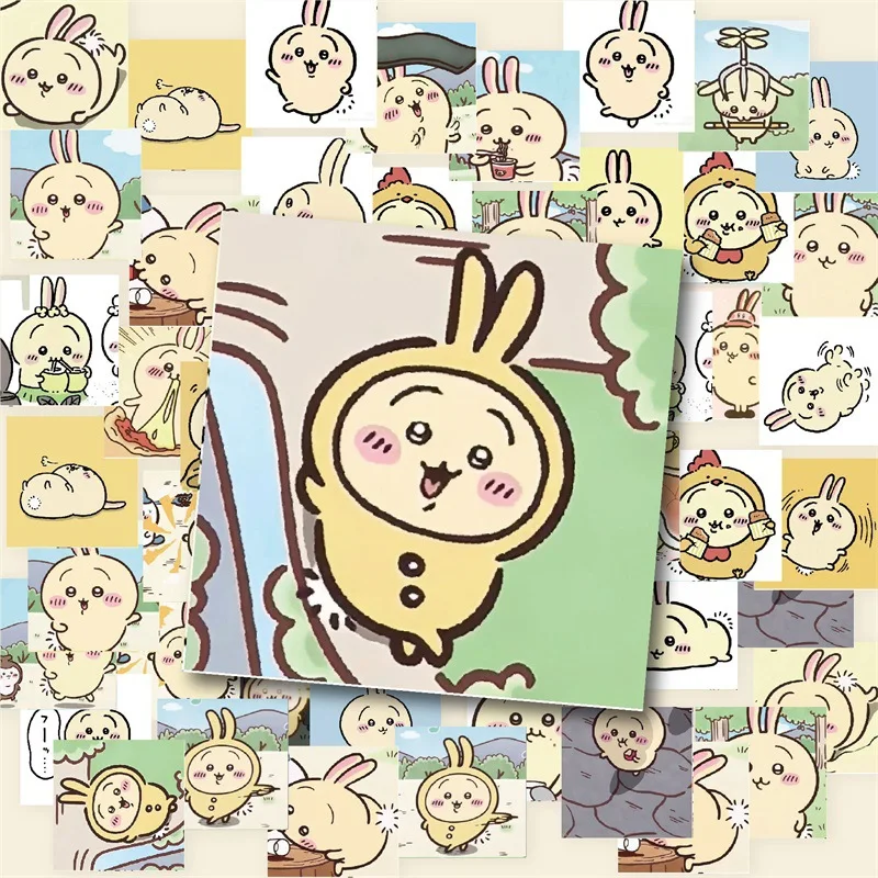 

Chiikawa Usagi Animation Character Expression Packaging Mobile Phone Hand Account Computer Stickers