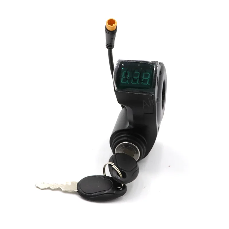 Original Voltmeter Digital Display for For Blade GT II Blade 9 /10 Blade X Electric Scooter Ignition Switch Lock with Keys Parts